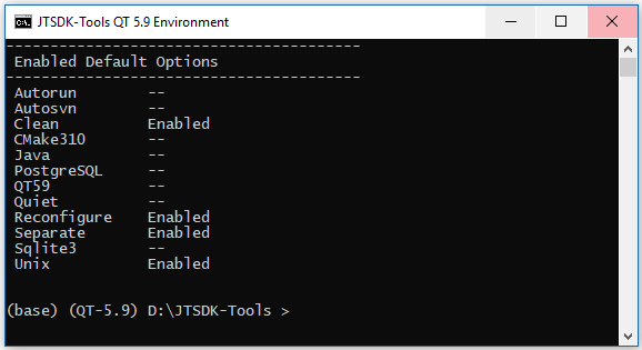 JTConfig Options